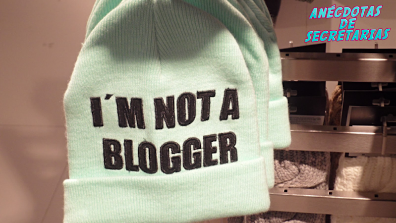 gorro no soy blogger