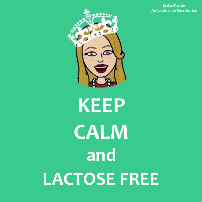 keep calm lactose