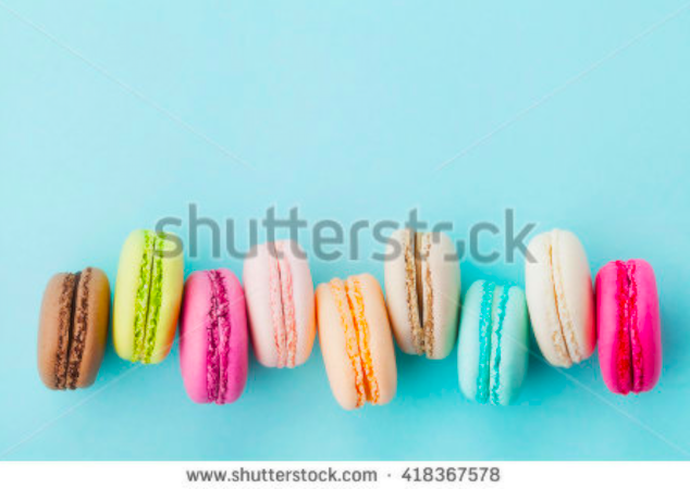 macarons marca agua shutterstock