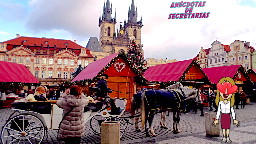 Praga en Navidad Plaza Vieja