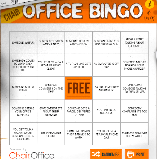 Office Bingo