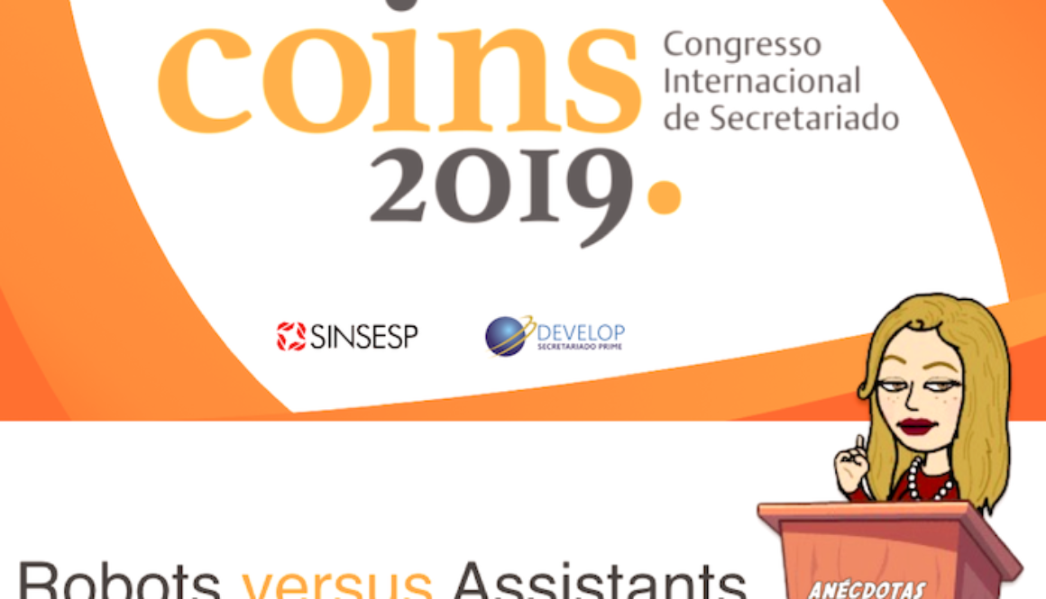 robots vs assistants ponencia en COINS 2019 congreso secretariado brasil